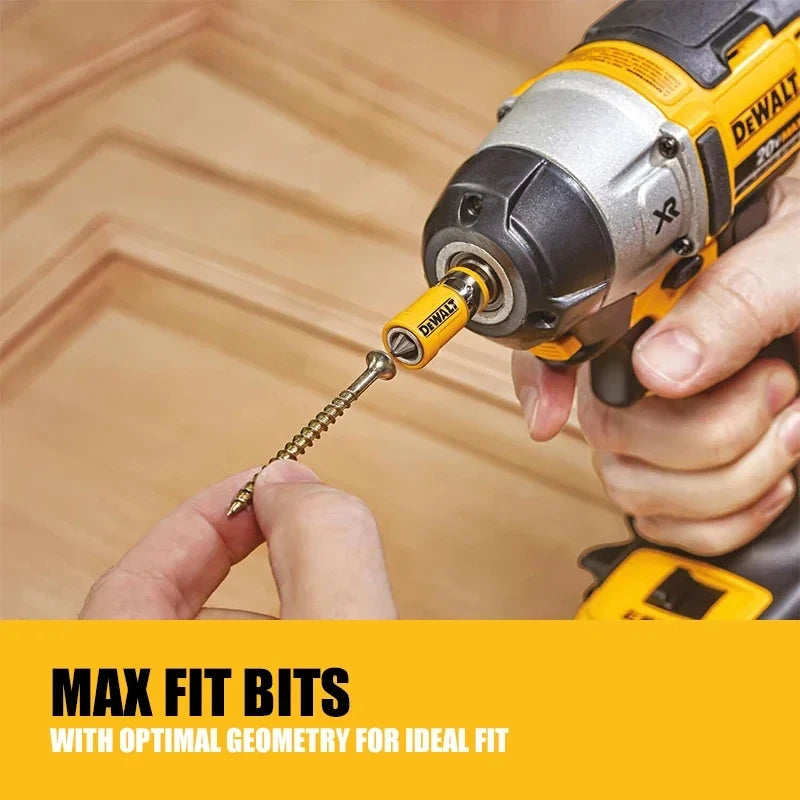Dewalt Original DWA2PH2SL Maxfit 2 Inch PH2 Impact Driver Bit Sleeve Set Portable Carpentry Power Tool Accessories