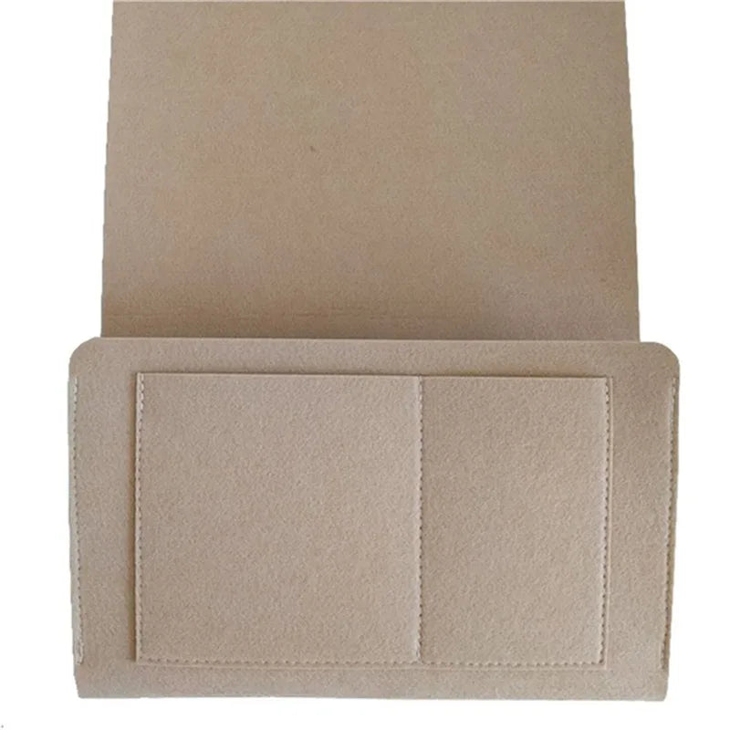 Household Armchair Caddy Felt Couch Recliner Armrest Organizer for Magazine Tablet Cell Phone Remote Control Storage Bag
