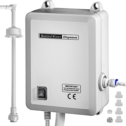 SucceBuy Water Bottle Dispenser Pump System with Filter Softener for Reverse Osmosis Refrigerator Ice Maker