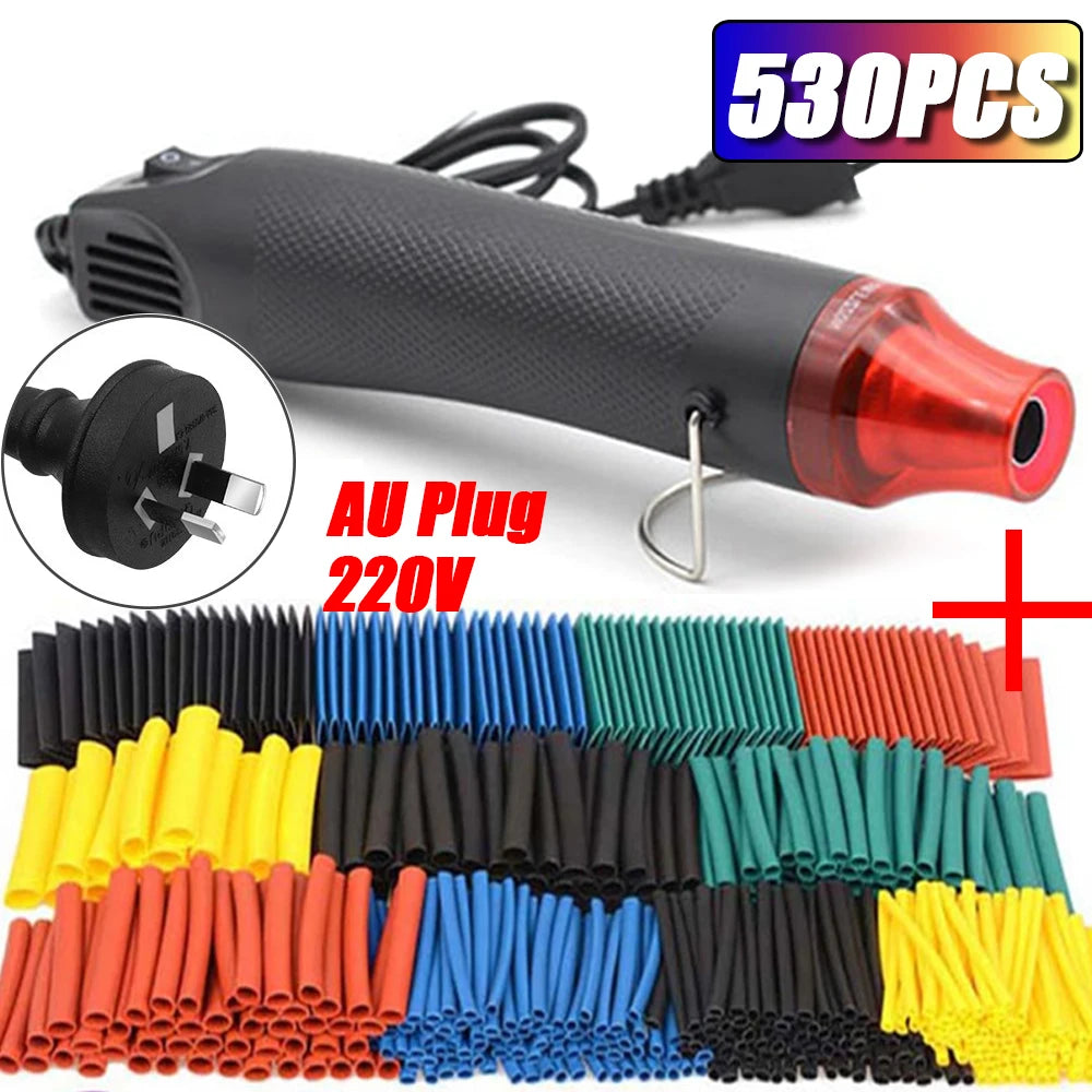 1060 530 127PCS Heat Shrink Tubing Kit 2 to 1 Shrinkable Wire Cover for Cable Repair Protection