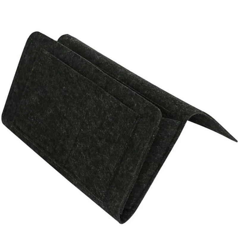 Household Armchair Caddy Felt Couch Recliner Armrest Organizer for Magazine Tablet Cell Phone Remote Control Storage Bag