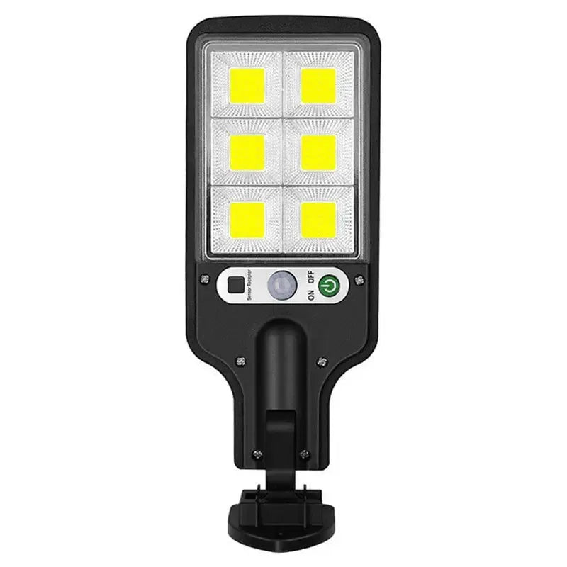 AmmToo 72COB Solar Outdoor LED Courtyard Wall Lamp Human Body Induction Garden Terrace Garage Door Street Lamp 616B